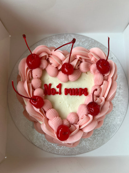 Deluxe Heart Cake